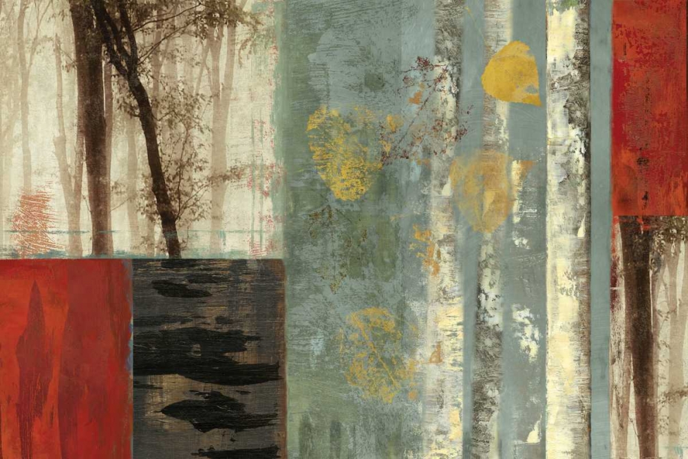 Birch Patchwork art print by PI Studio for $57.95 CAD