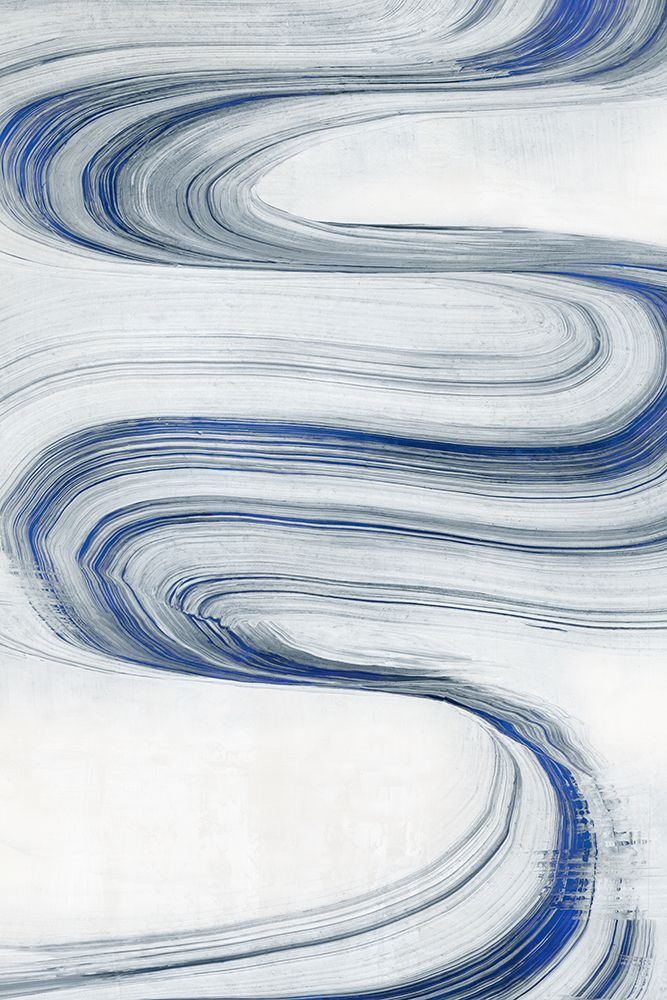 Oragnic Blue Ribbon art print by PI Studio for $57.95 CAD