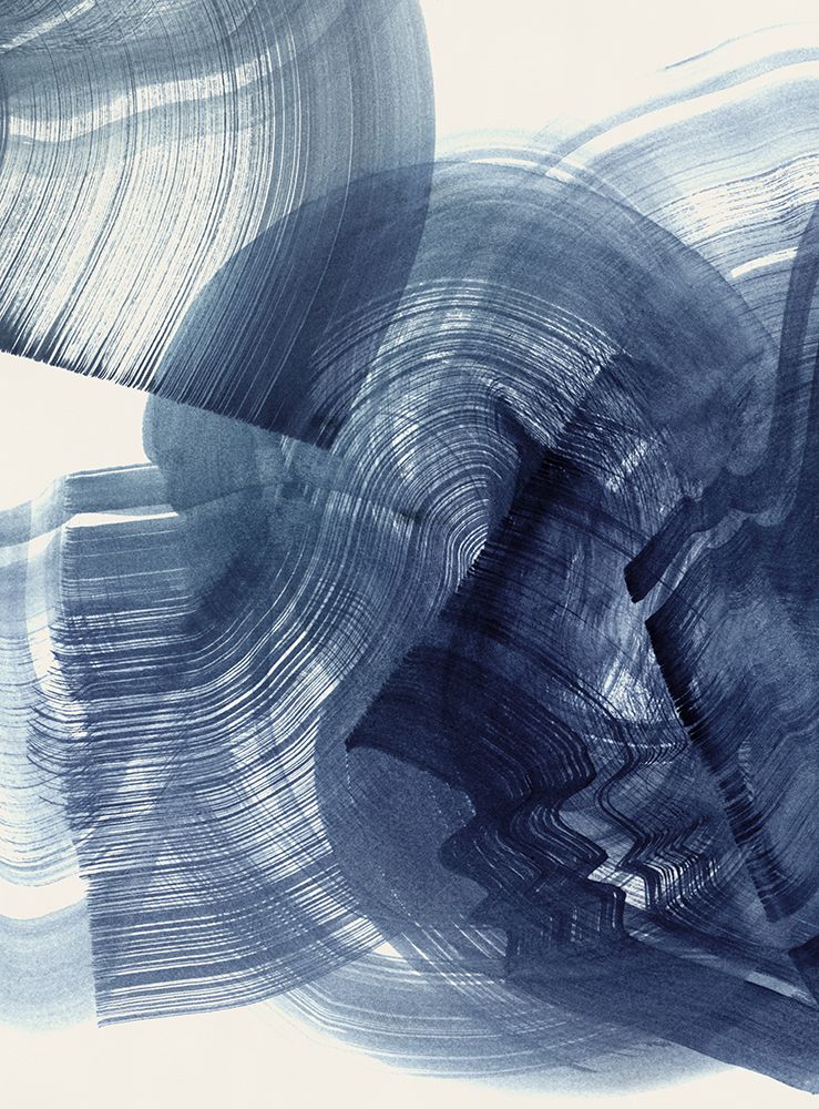 Indigo Crescendo I art print by PI Studio for $57.95 CAD