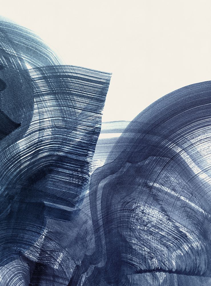 Indigo Crescendo II art print by PI Studio for $57.95 CAD