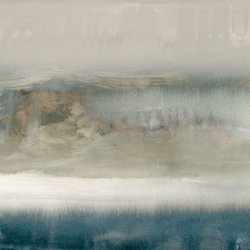 Blue Fogline I art print by PI Studio for $57.95 CAD