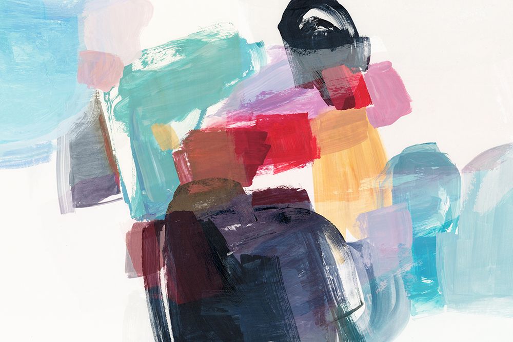 Colorful Abstract Harmony art print by PI Studio for $57.95 CAD