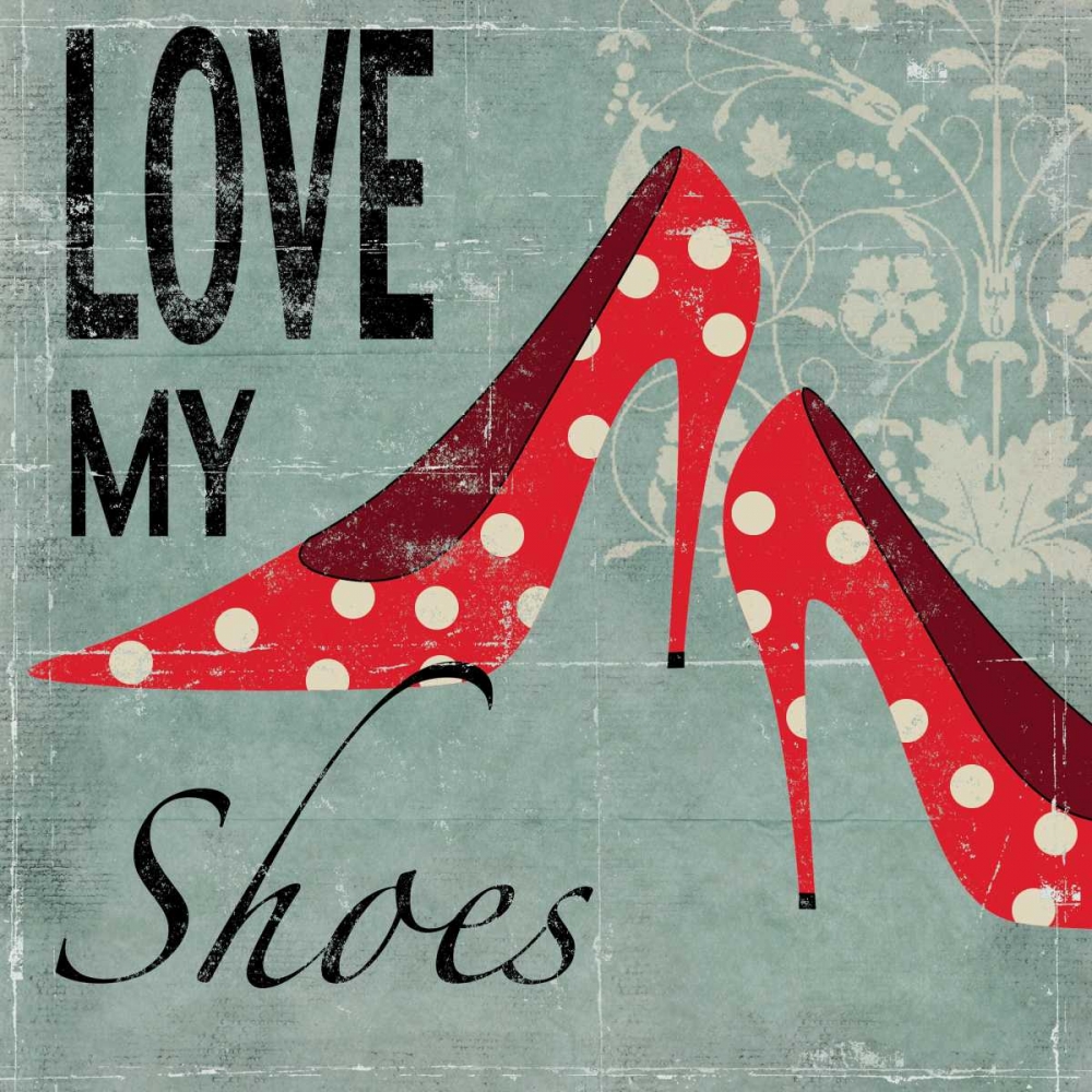 Love my Shoes art print by Allison Pearce for $57.95 CAD