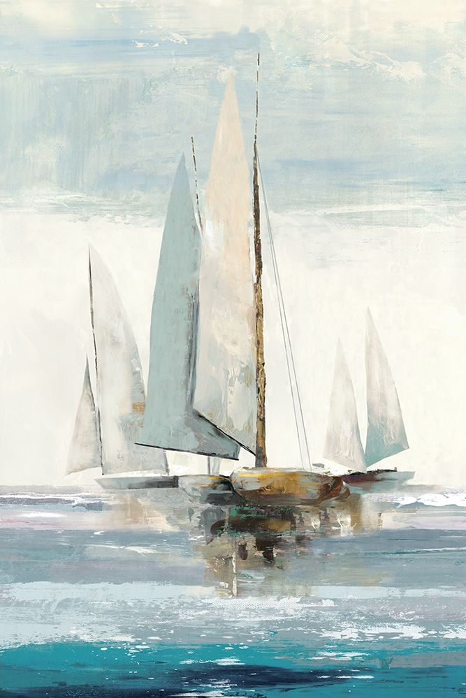 Quiet Boats art print by Allison Pearce for $57.95 CAD