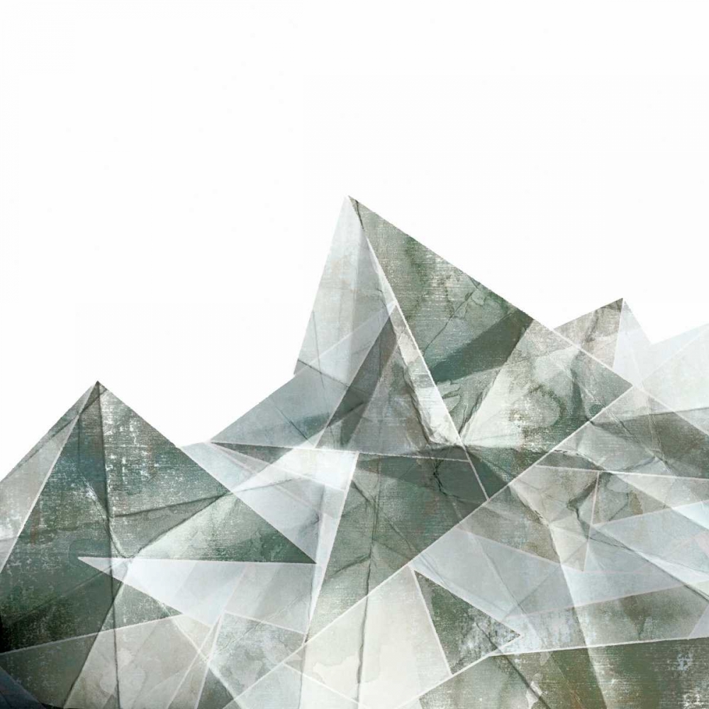 Paper Mountains I art print by PI Studio for $57.95 CAD