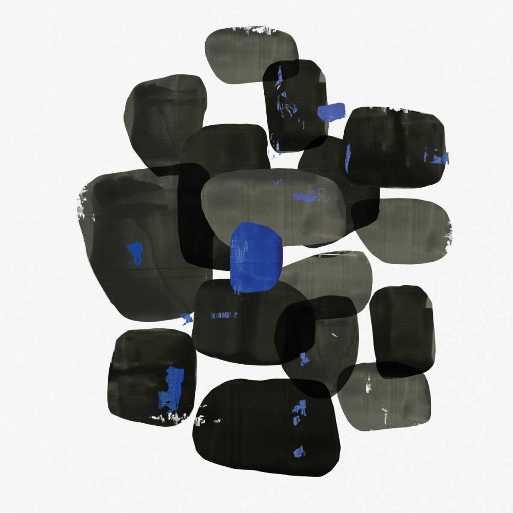 Black Shapes art print by PI Studio for $57.95 CAD