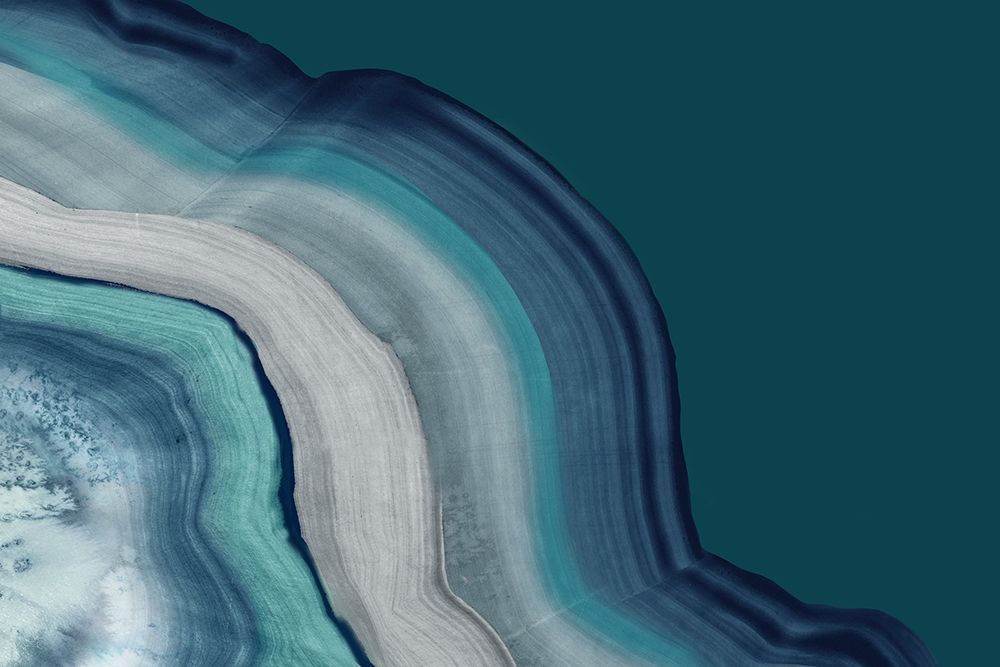 Agate Deep Blue Sea art print by PI Studio  for $57.95 CAD