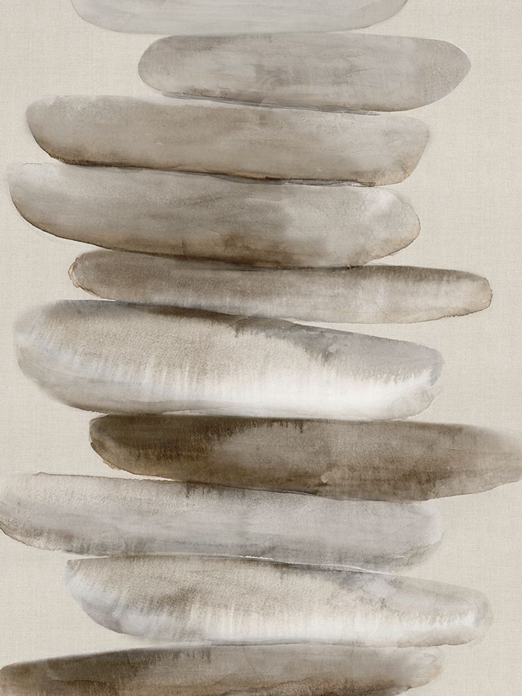 Stacked Rocks II art print by PI Studio for $57.95 CAD