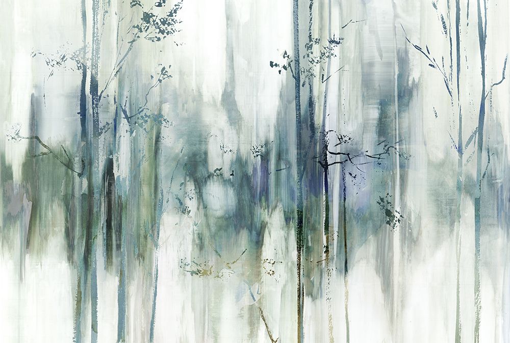 Through the Blue Forest  art print by PI Studio for $57.95 CAD