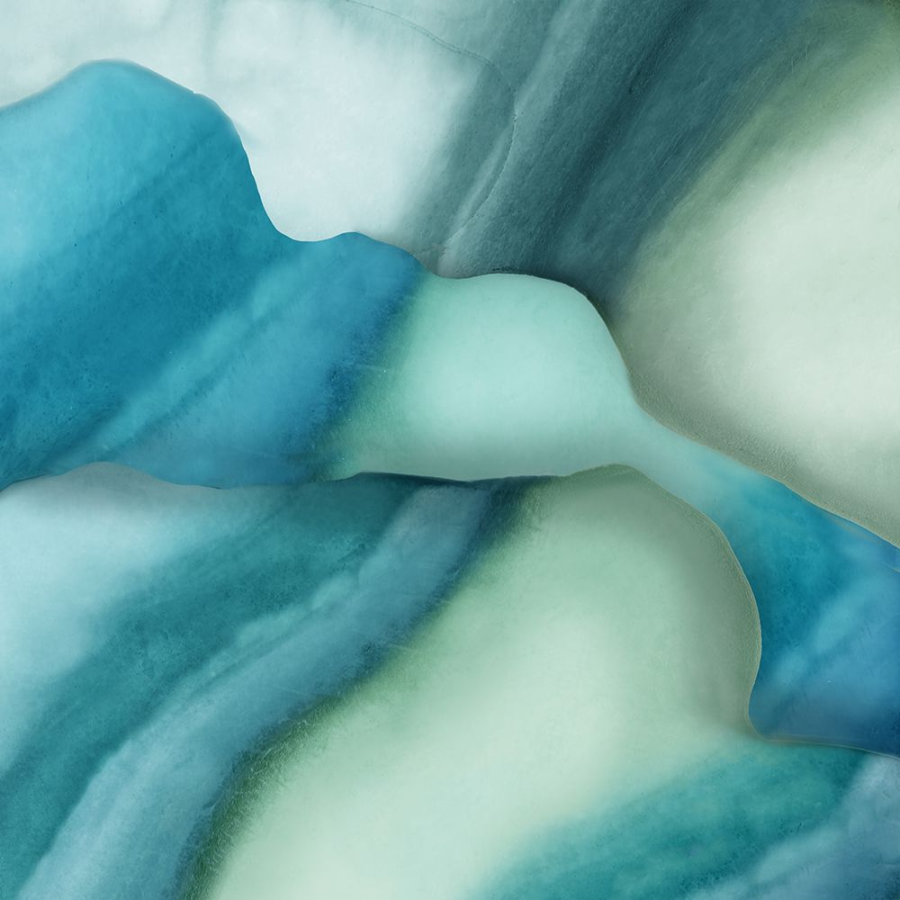 Blue Shapes of Blot  art print by PI Studio for $57.95 CAD