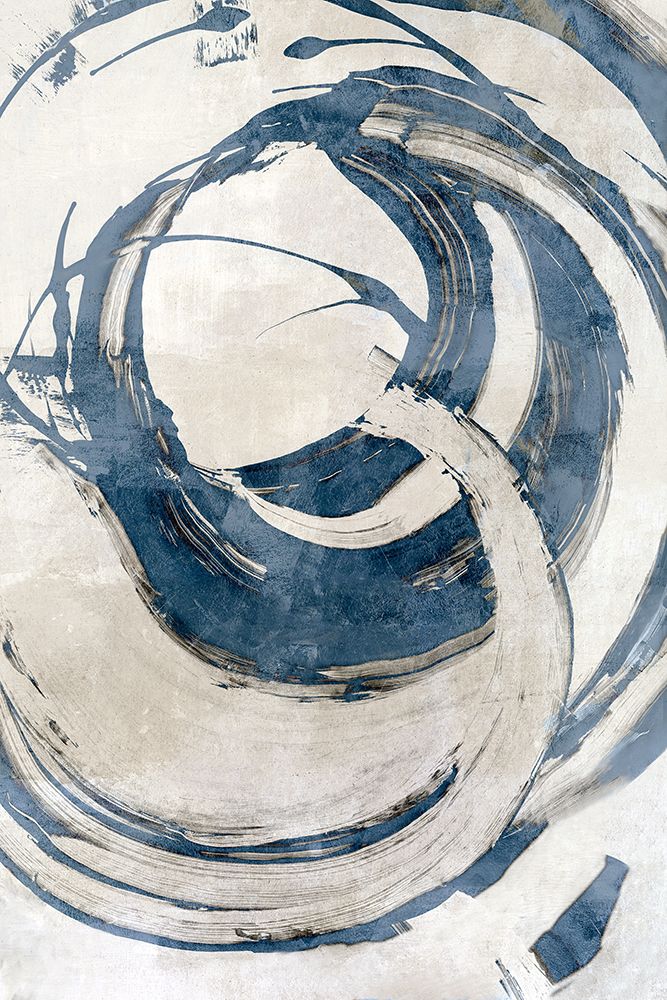 Swirls of Indigo art print by PI Studio for $57.95 CAD