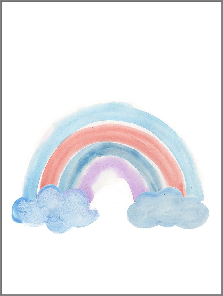 Happy Rainbow  art print by PI Juvenile for $57.95 CAD
