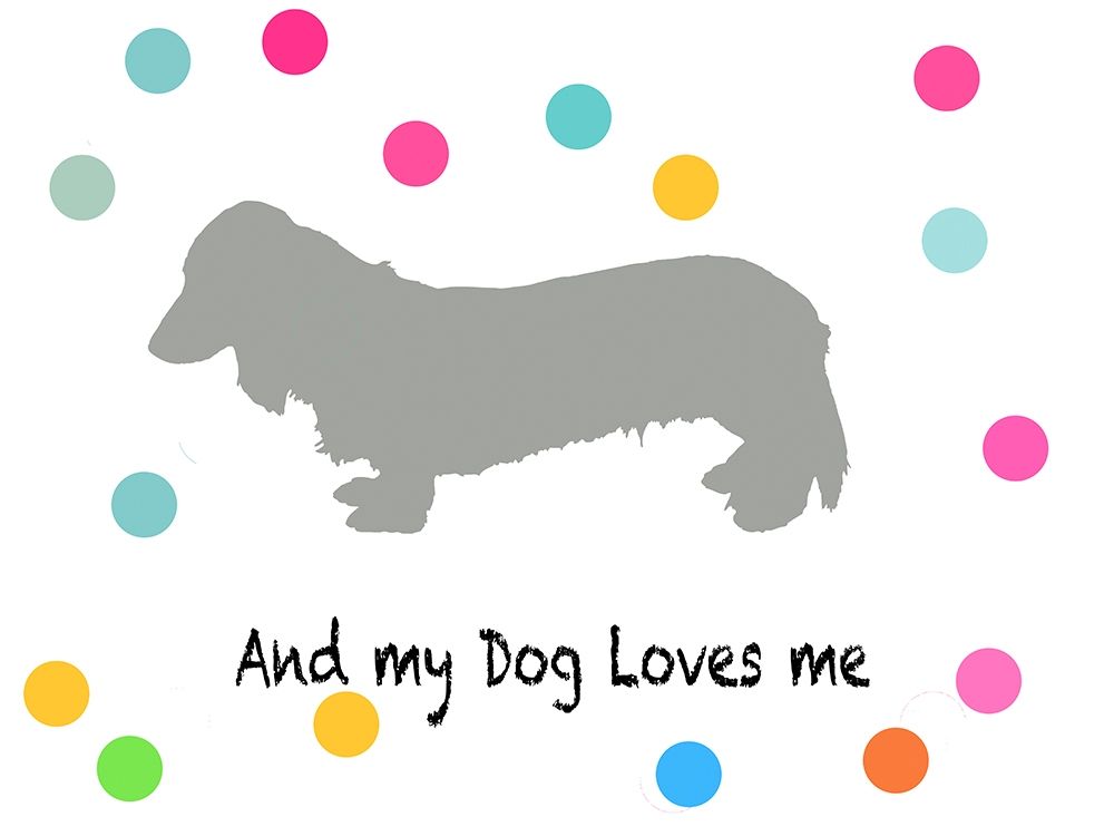 Woof on White art print by PI Juvenile for $57.95 CAD