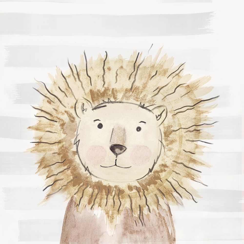 Little Lion I  art print by PI Juvenile for $57.95 CAD