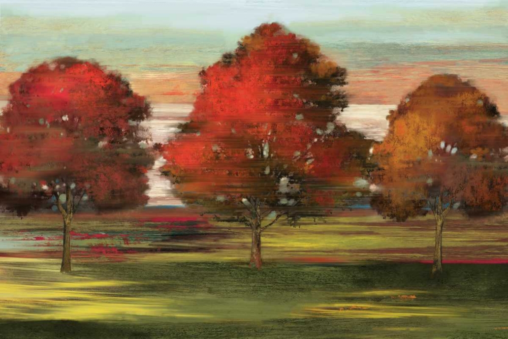 Trees in Motion art print by Allison Pearce for $57.95 CAD
