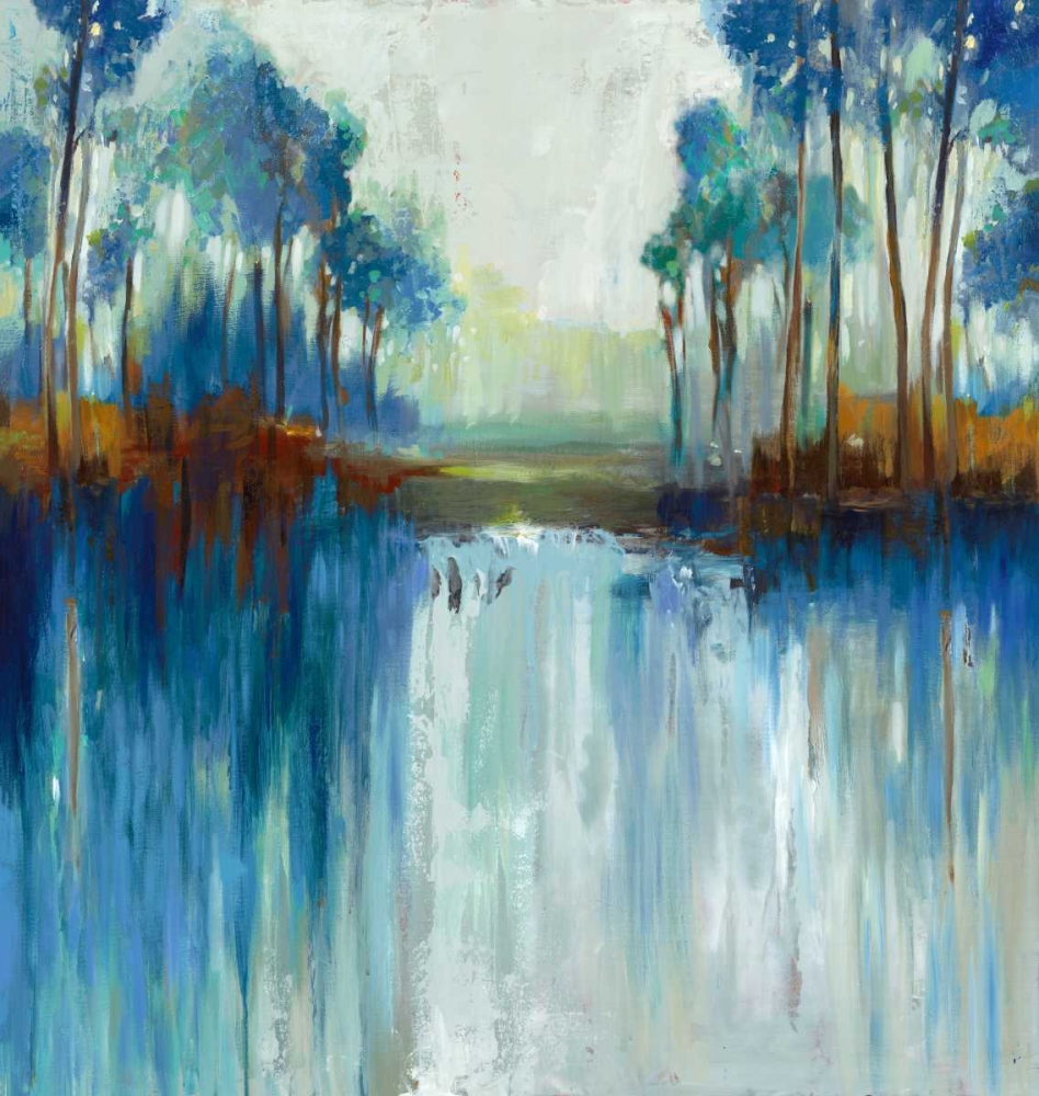 Late Summer Landscape art print by Allison Pearce for $57.95 CAD