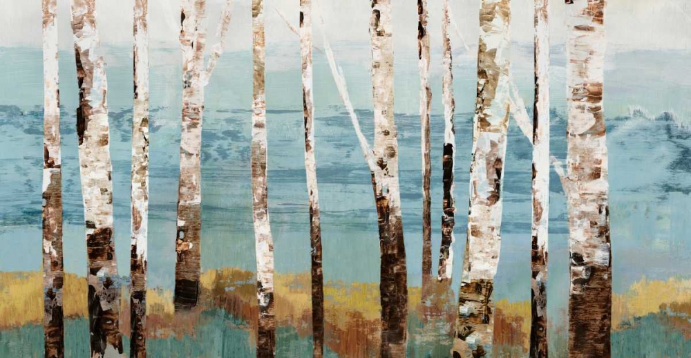 Birch Reflection art print by Allison Pearce for $57.95 CAD