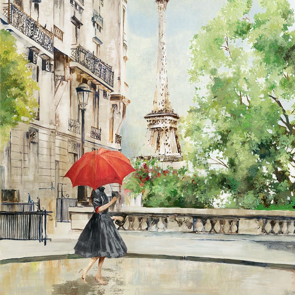 Paris Walk art print by Allison Pearce for $57.95 CAD