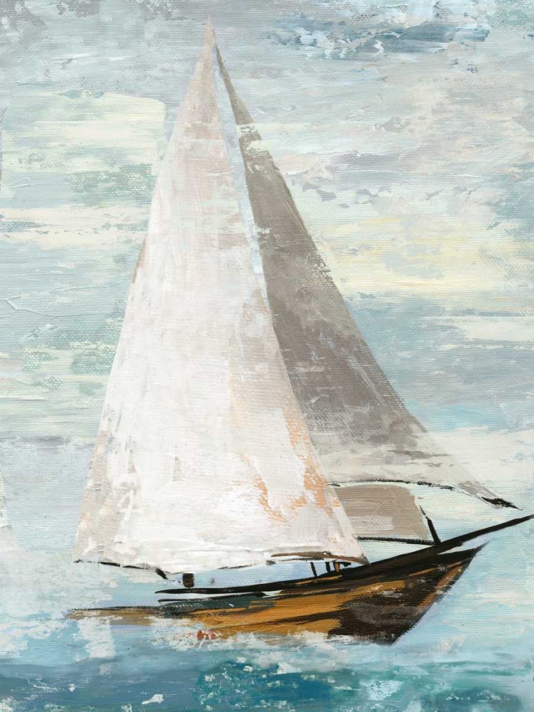 Quiet Boats II art print by Allison Pearce for $57.95 CAD
