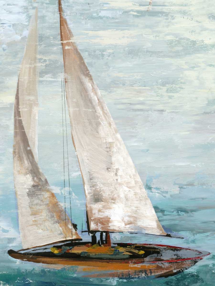 Quiet Boats III art print by Allison Pearce for $57.95 CAD