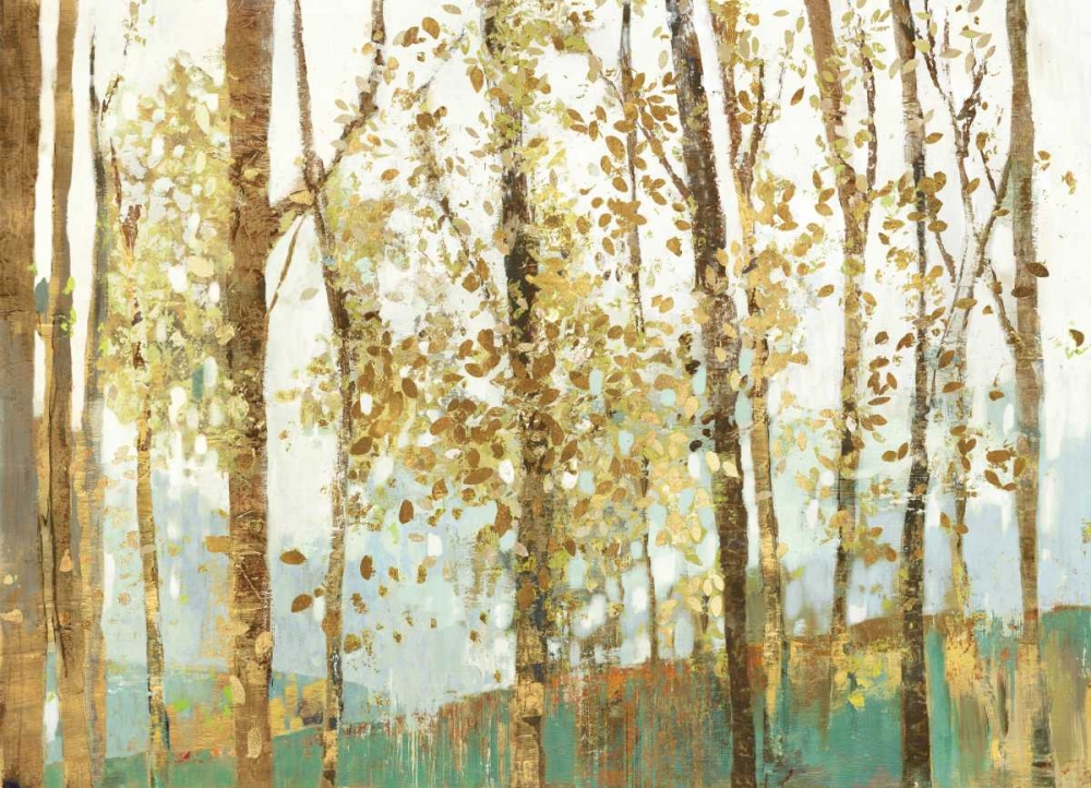 Abstract Forest art print by Allison Pearce for $57.95 CAD