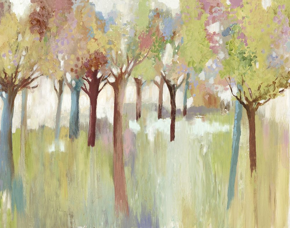 Colourful Forest art print by Allison Pearce for $57.95 CAD