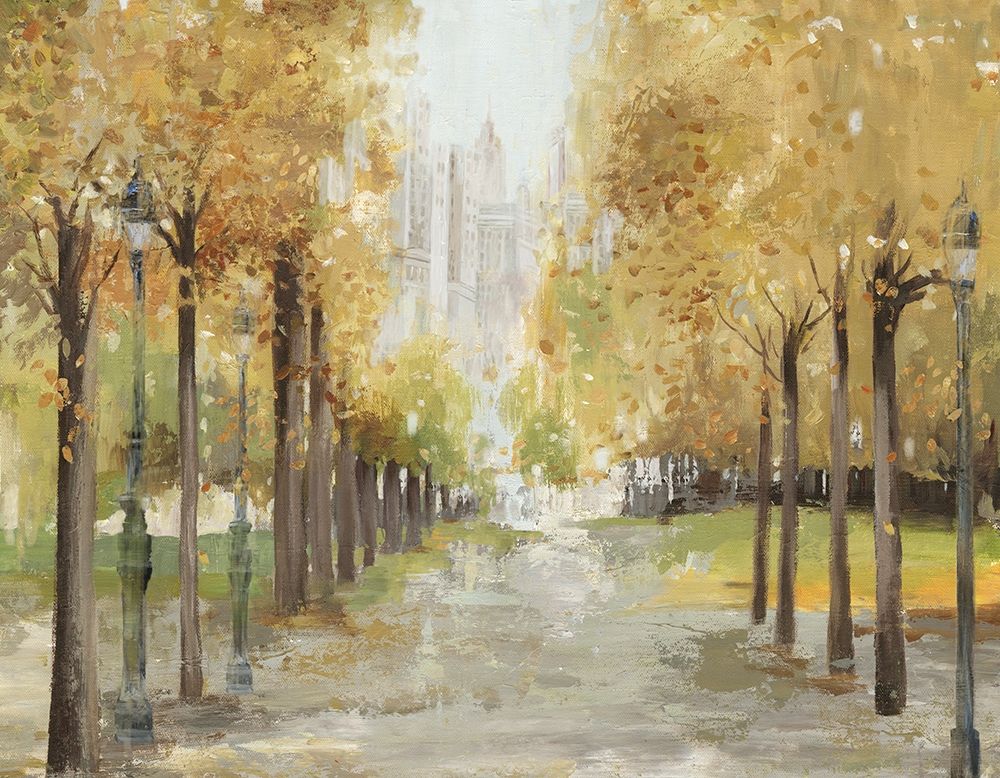 Golden Pathway art print by Allison Pearce for $57.95 CAD