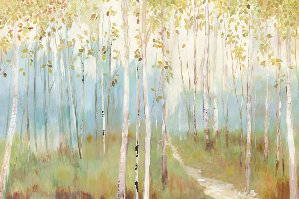 Sunny Forest  art print by Allison Pearce for $57.95 CAD