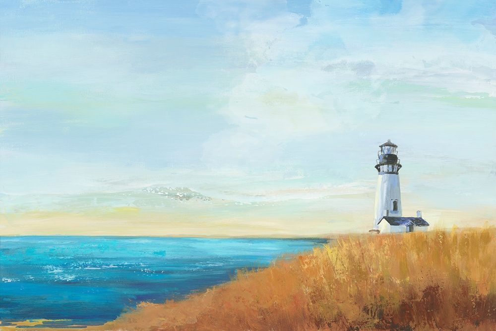 Ocean Lighthouse art print by Allison Pearce for $57.95 CAD
