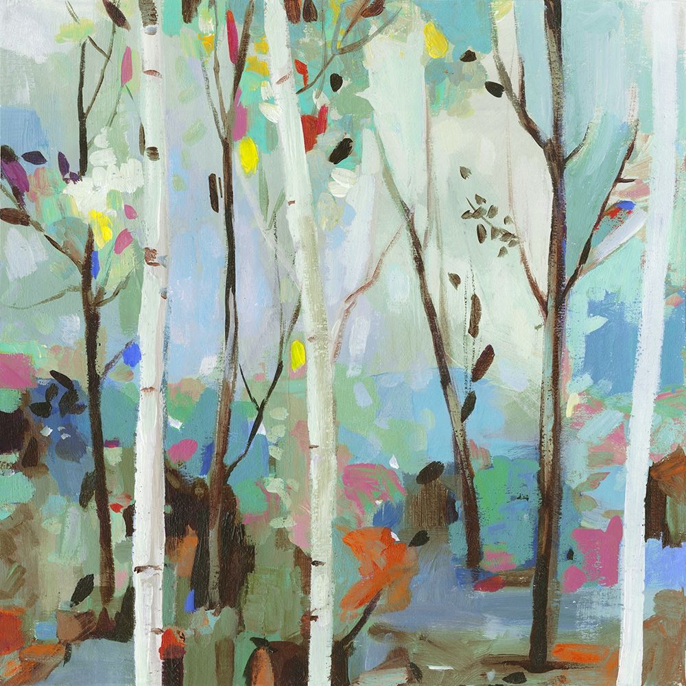 Birchwood Forest  art print by Allison Pearce for $57.95 CAD