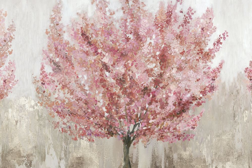 Rosy Leaves art print by Allison Pearce for $57.95 CAD
