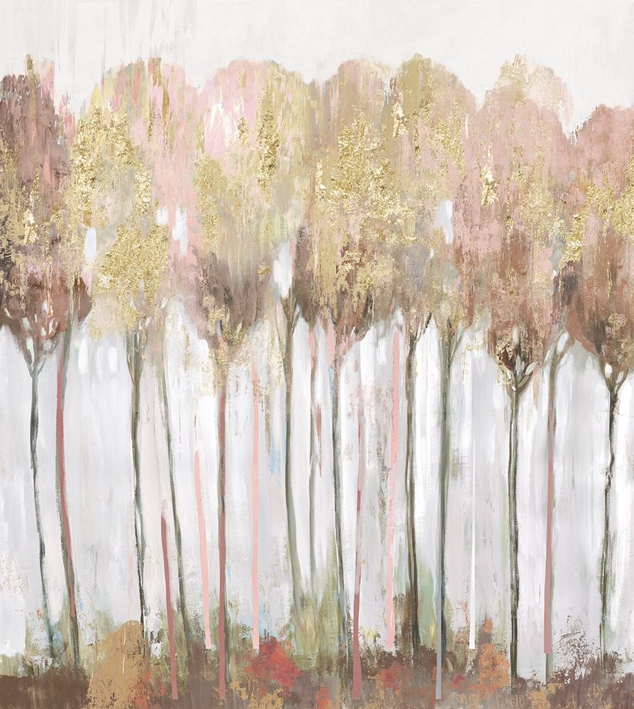Tune of the Trees Blush art print by Allison Pearce for $57.95 CAD