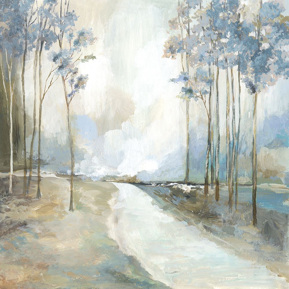 Blue Path Home  art print by Allison Pearce for $57.95 CAD