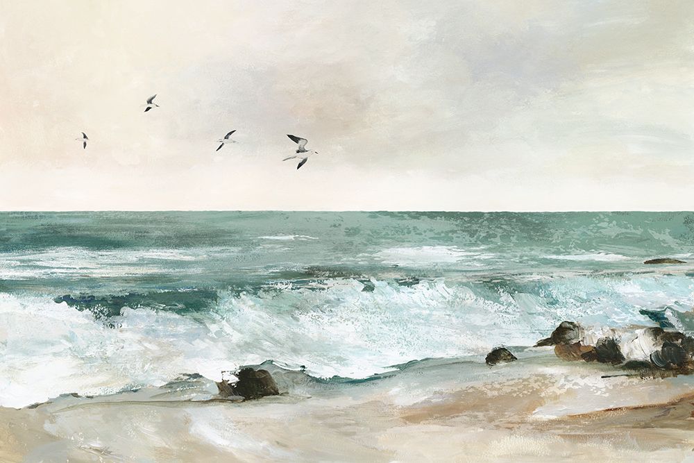 Graceful Sea  art print by Allison Pearce for $57.95 CAD