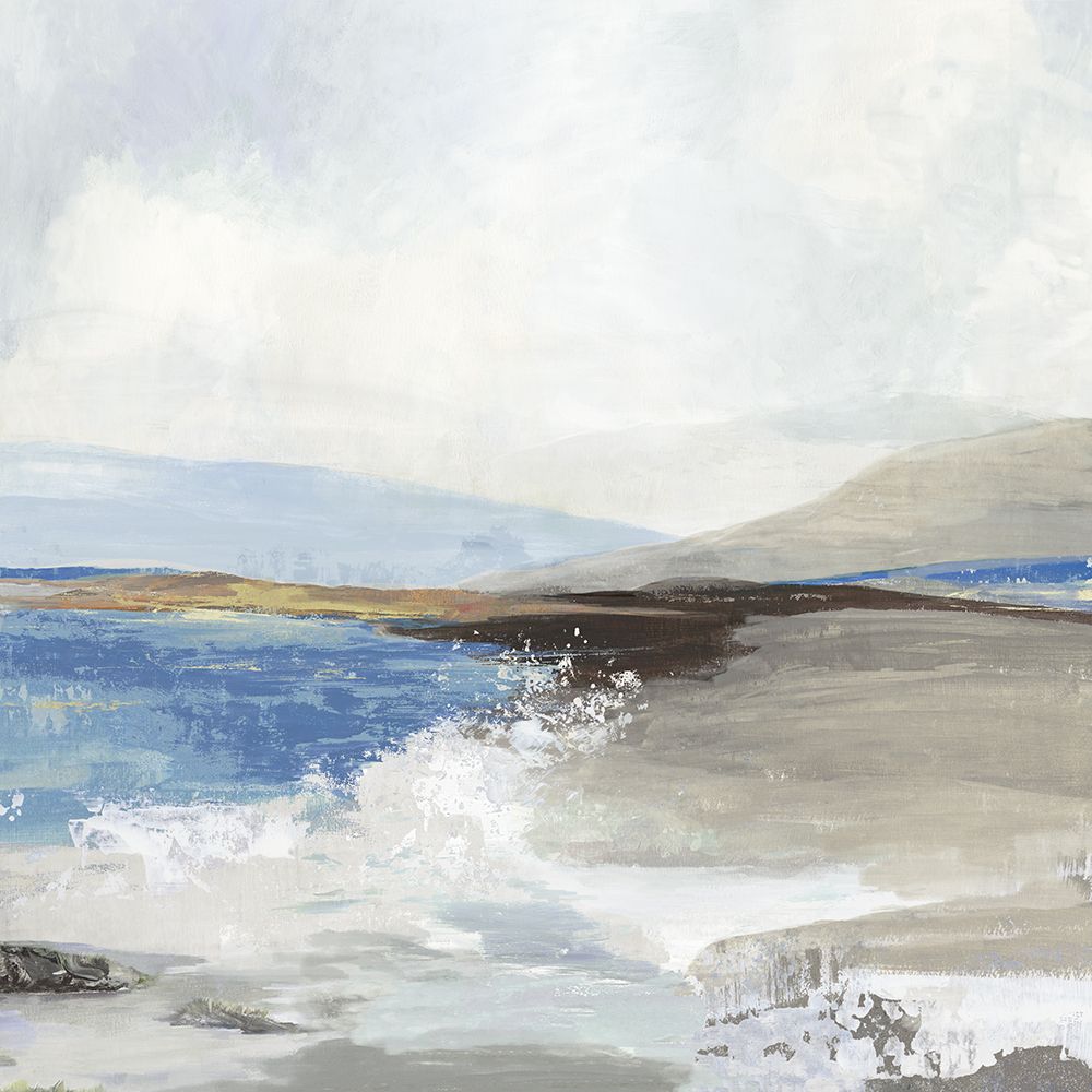 Soft Sea II Blue Version art print by Allison Pearce for $57.95 CAD