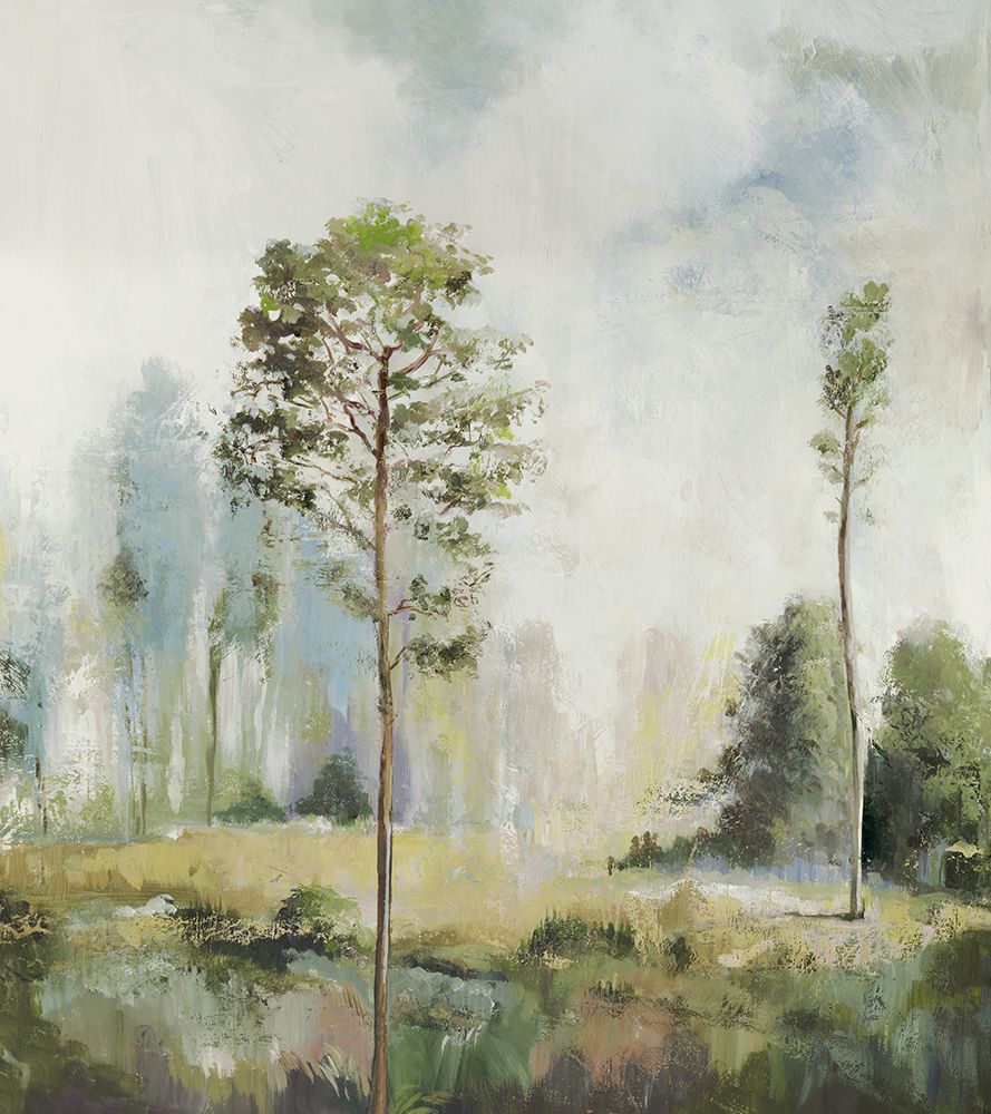 Tall Green Trees I  art print by Allison Pearce for $57.95 CAD