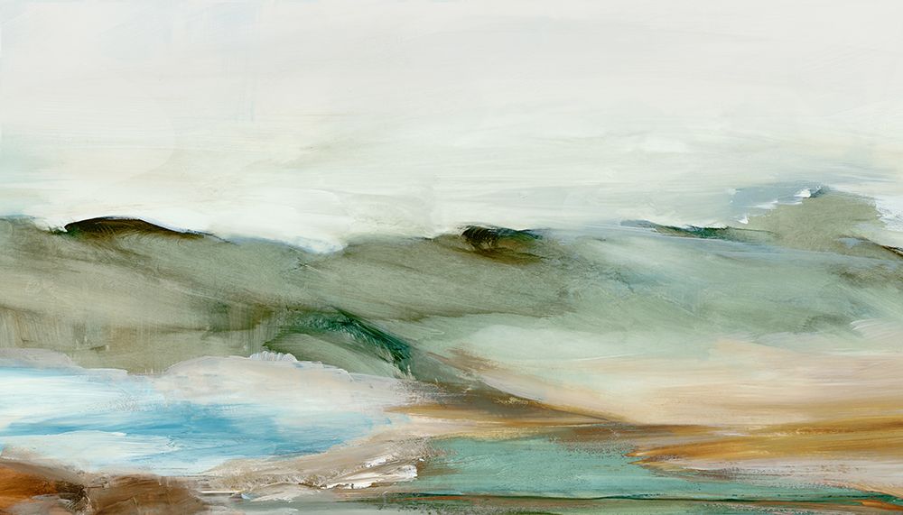 Abstract Landscape art print by Allison Pearce for $57.95 CAD