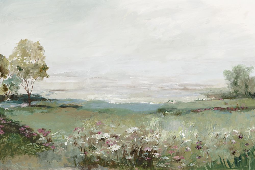 Green Prarie Field art print by Allison Pearce for $57.95 CAD