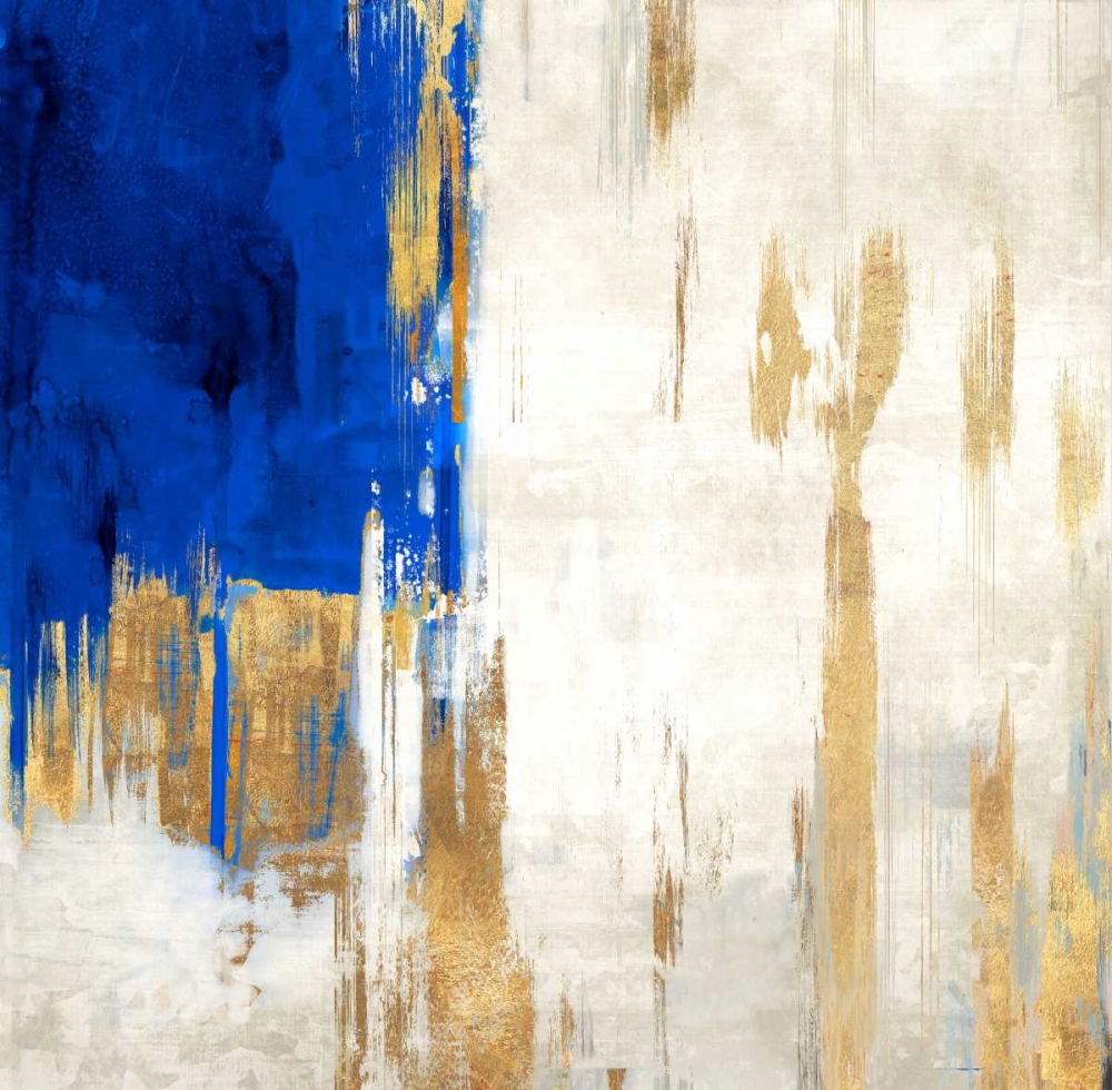 Indigo Abstract III art print by PI Galerie for $57.95 CAD