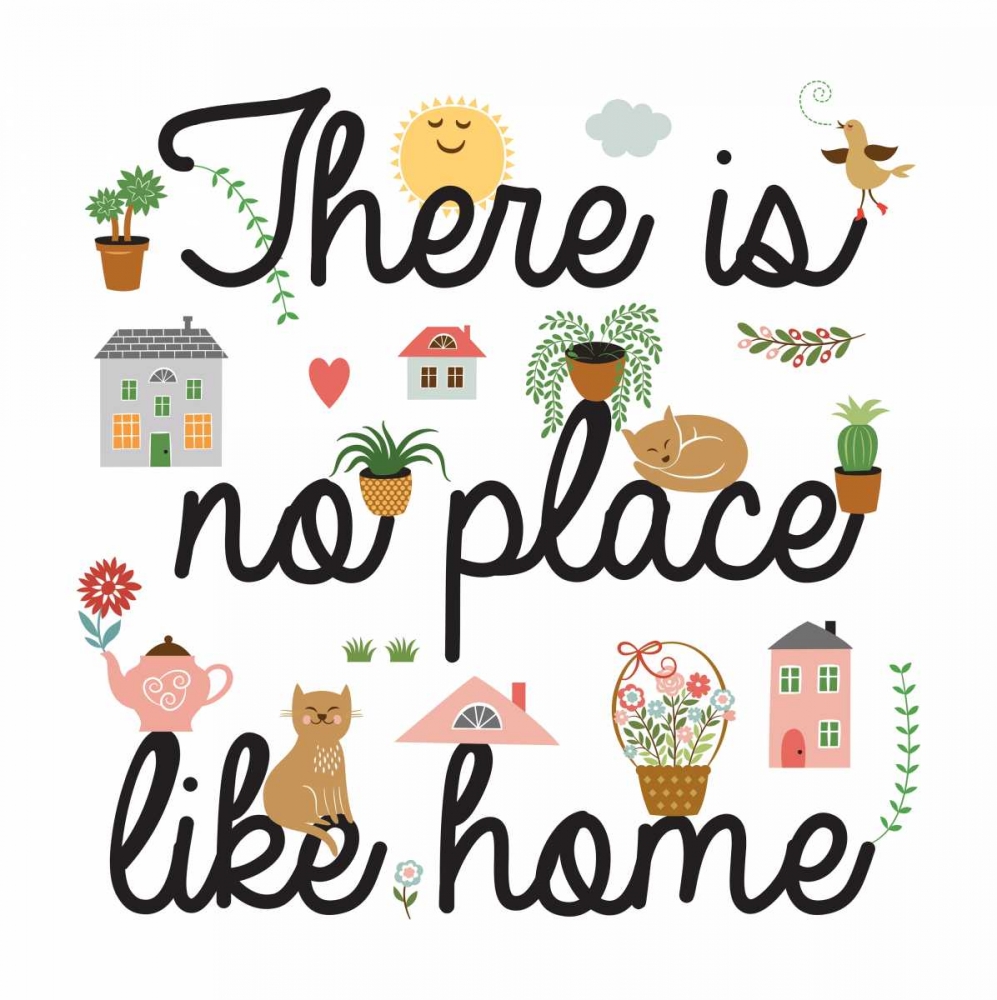 No Place Like Home art print by PI Galerie for $57.95 CAD