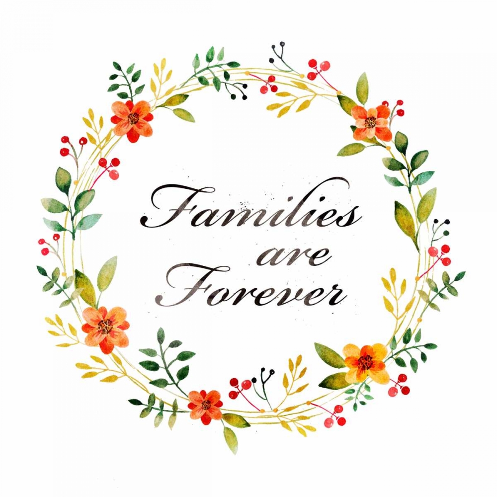 Families are Forever art print by PI Galerie for $57.95 CAD