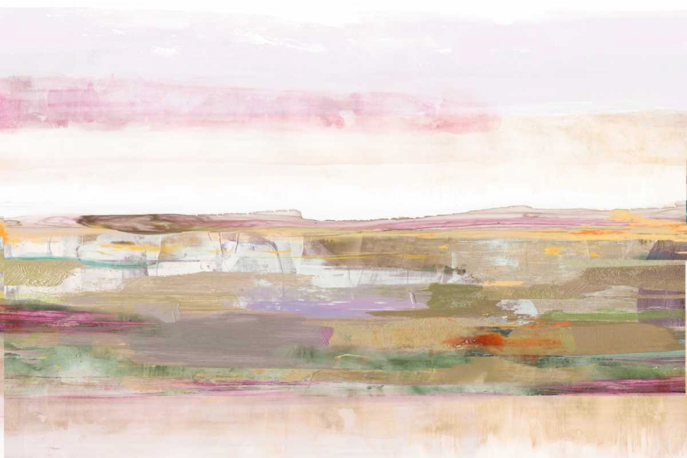 Pink Landscape art print by PI Galerie for $57.95 CAD