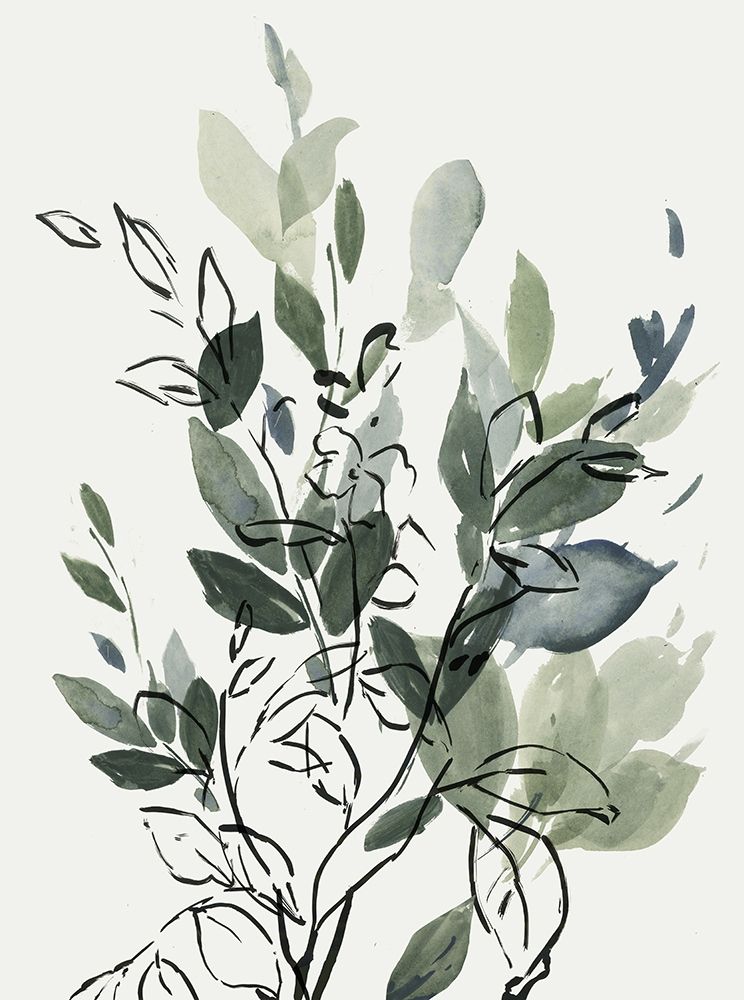A Cluster Of Leaves For You art print by PI Studio for $57.95 CAD