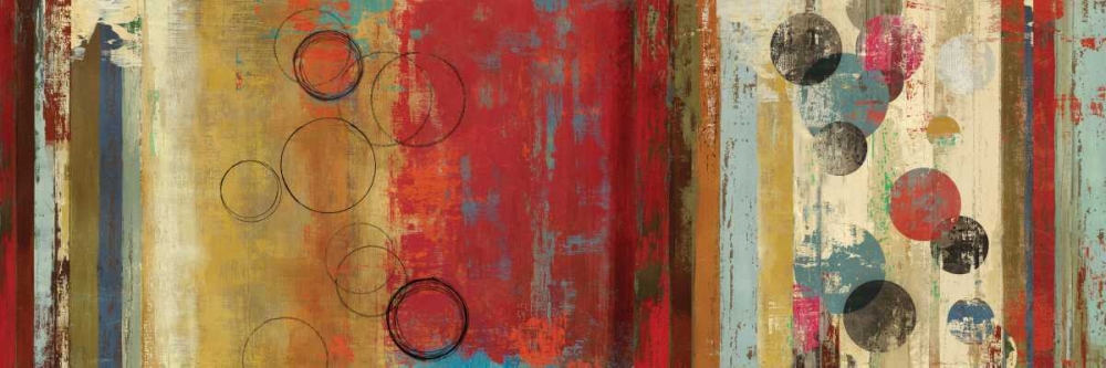 Field of Red Abstract  art print by Tom Reeves for $57.95 CAD