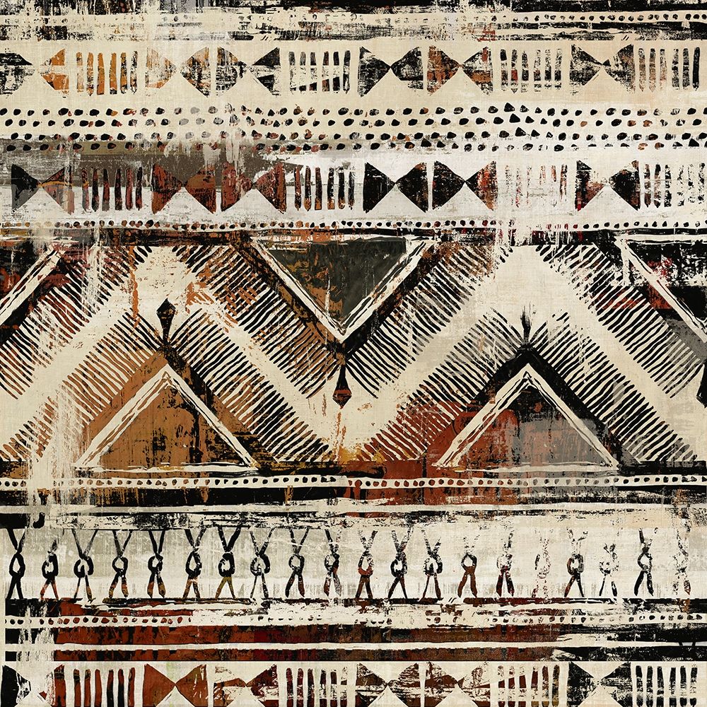 African Patterning II  art print by Tom Reeves for $57.95 CAD