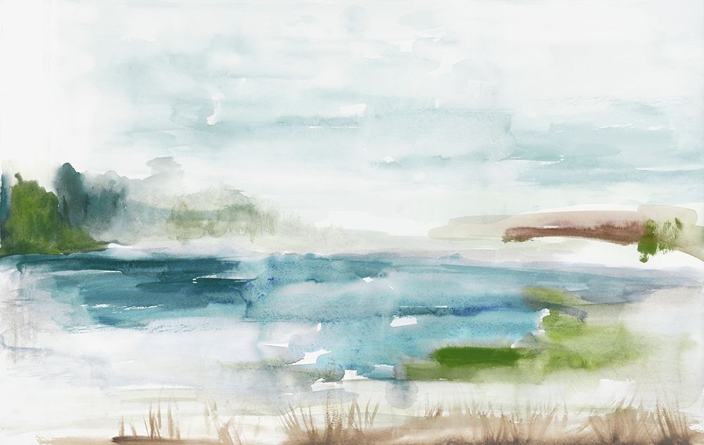 Watery Land art print by Tom Reeves for $57.95 CAD