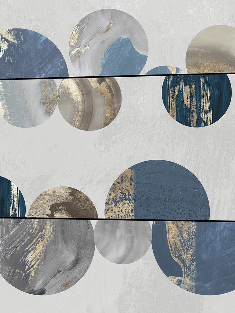 Blue Marbles II Blue Version art print by Tom Reeves for $57.95 CAD