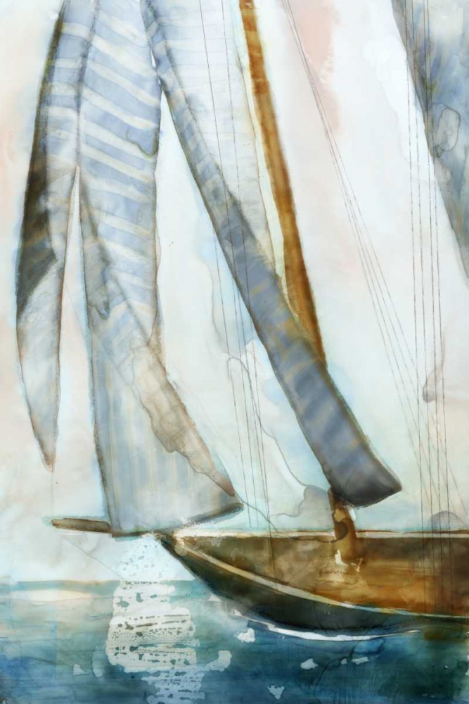 Sailboat Blues I art print by Edward Selkirk for $57.95 CAD