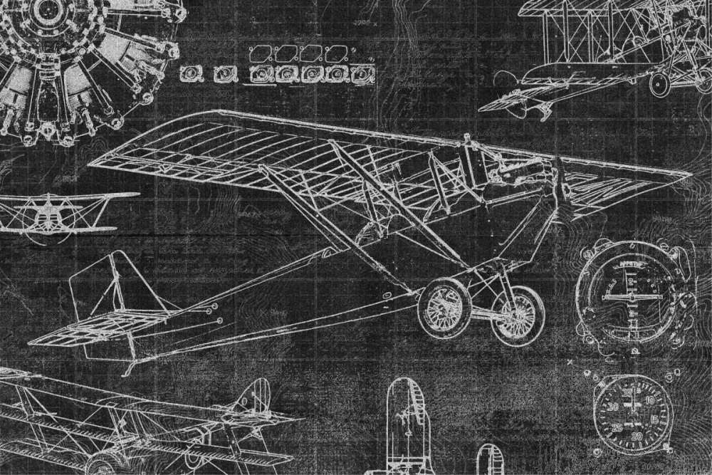 Vintage Aviation I art print by Edward Selkirk for $57.95 CAD