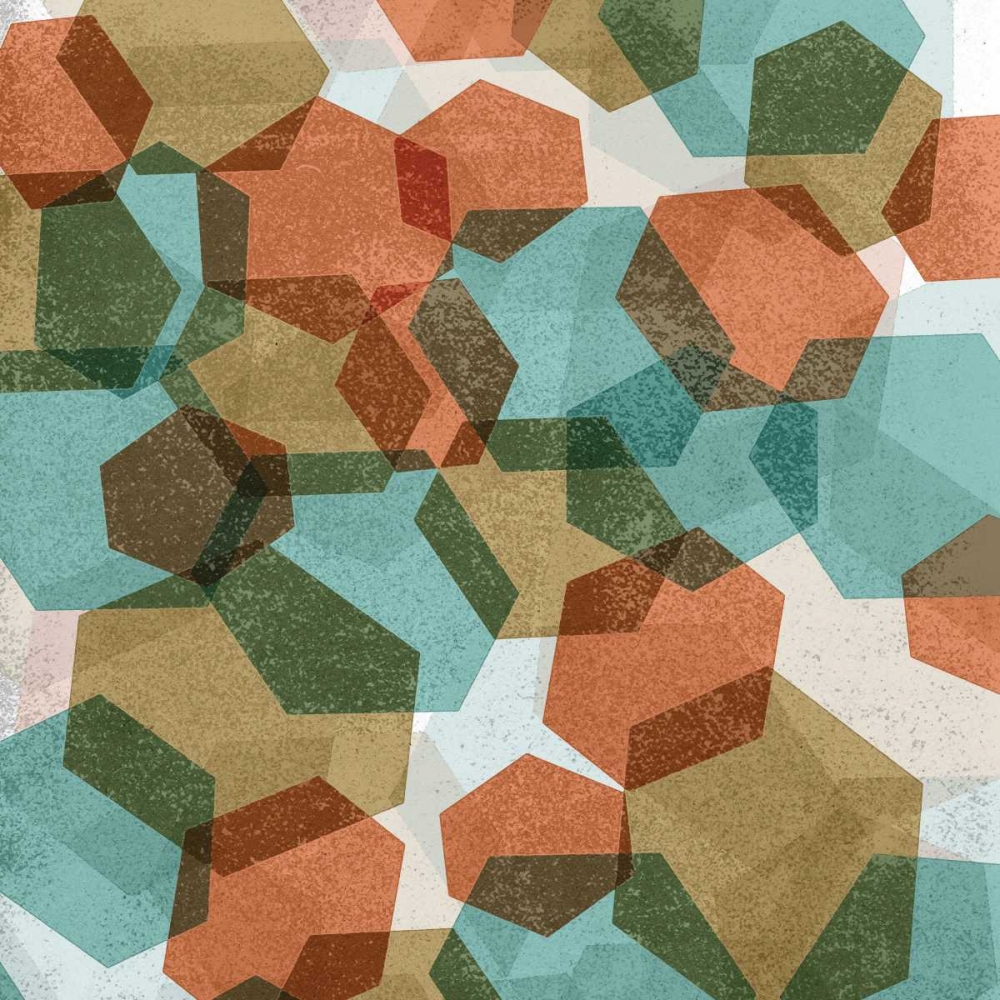 Hexagon Composition I art print by Edward Selkirk for $57.95 CAD